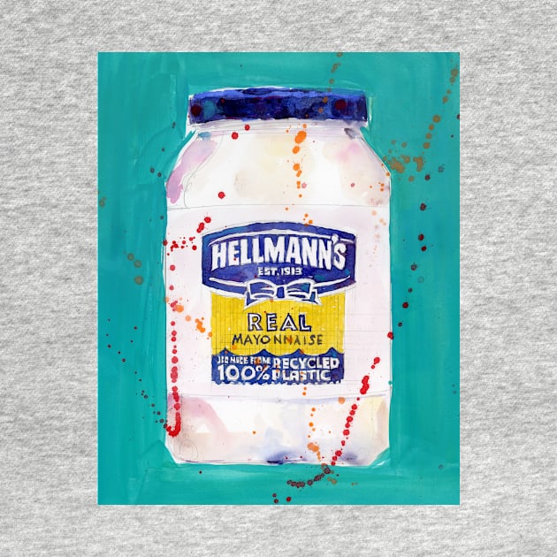 Condiments - Mayonnaise by dfrdesign